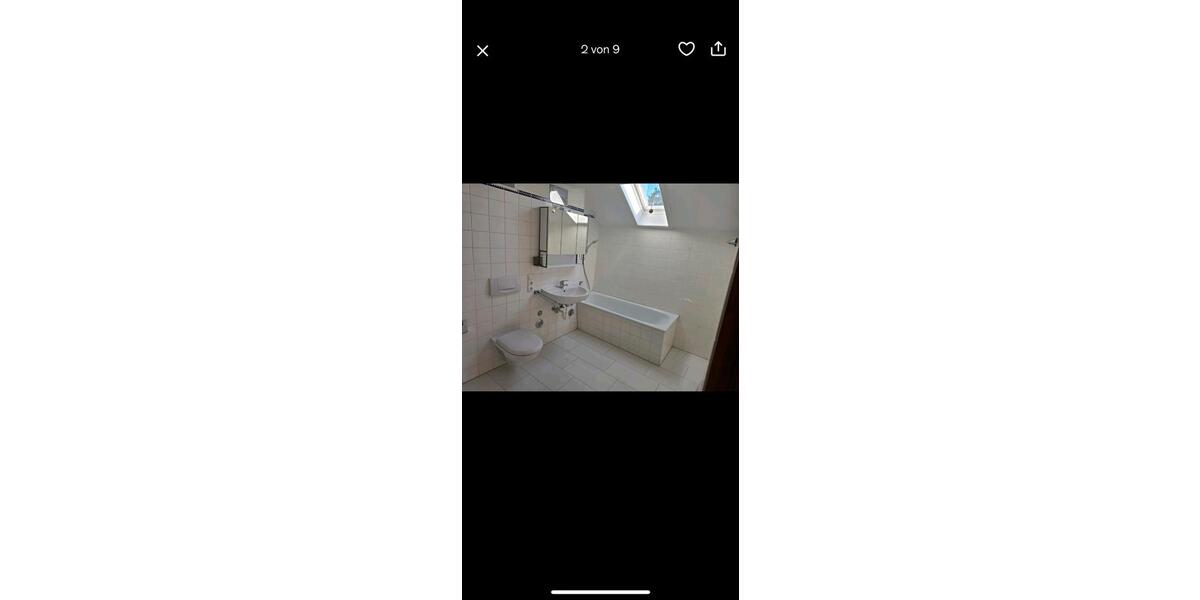 Dachgeschoßwohnung Rosenheim Egarten - 3 Zimmer, 16 m&sup2;, 595&euro; | Angebot:26697478