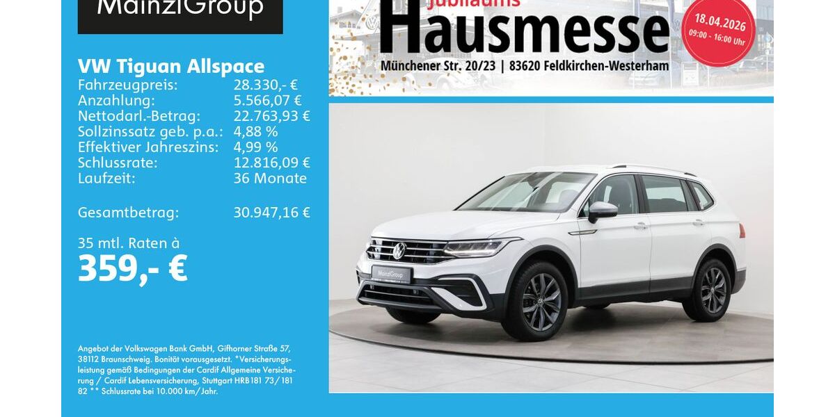 VW Tiguan 121.787 km 28.330 &euro; Feldkirchen/Westerham 83620
