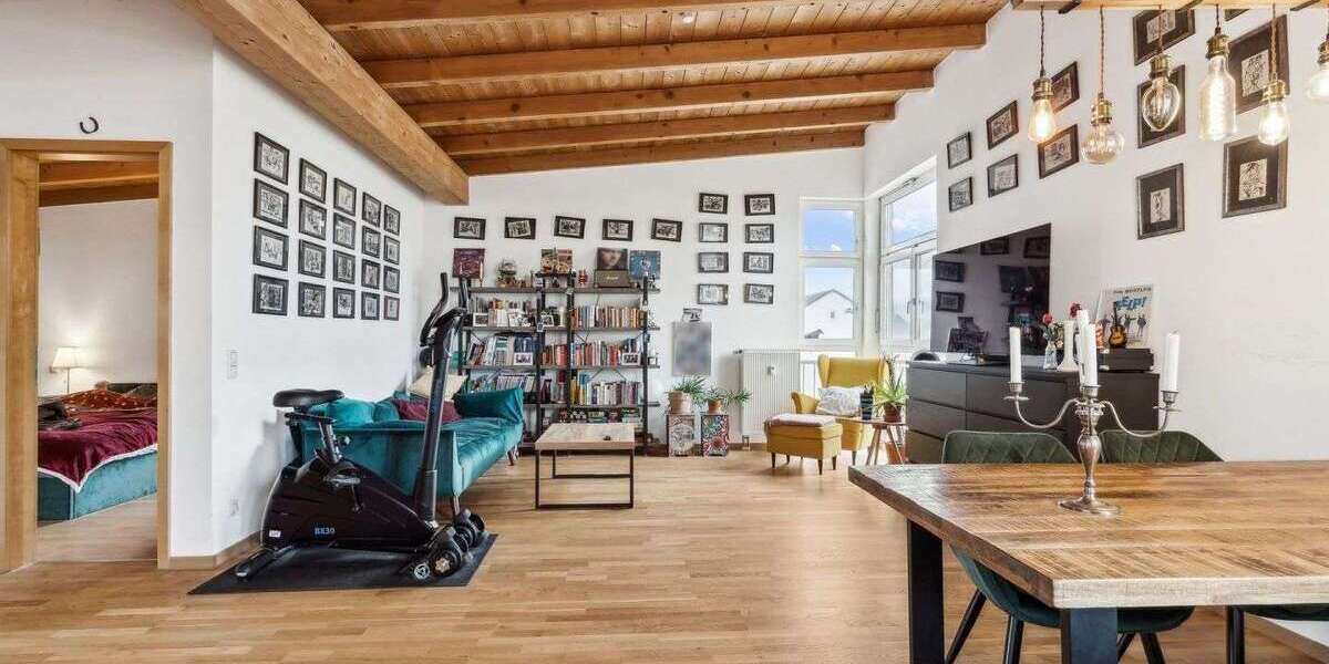 Etagenwohnung Rosenheim Egarten - 2.5 Zimmer, 80 m&sup2;, 445.000&euro; | Angebot:24284038