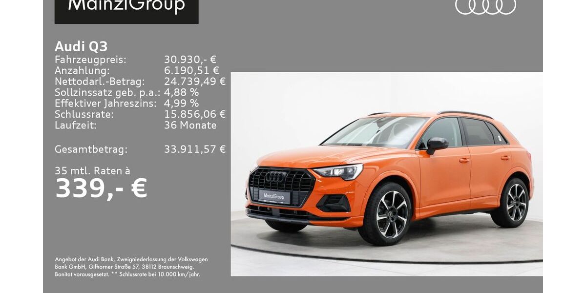 Audi Q3 27.000 km 30.930 &euro; Feldkirchen/Westerham 83620