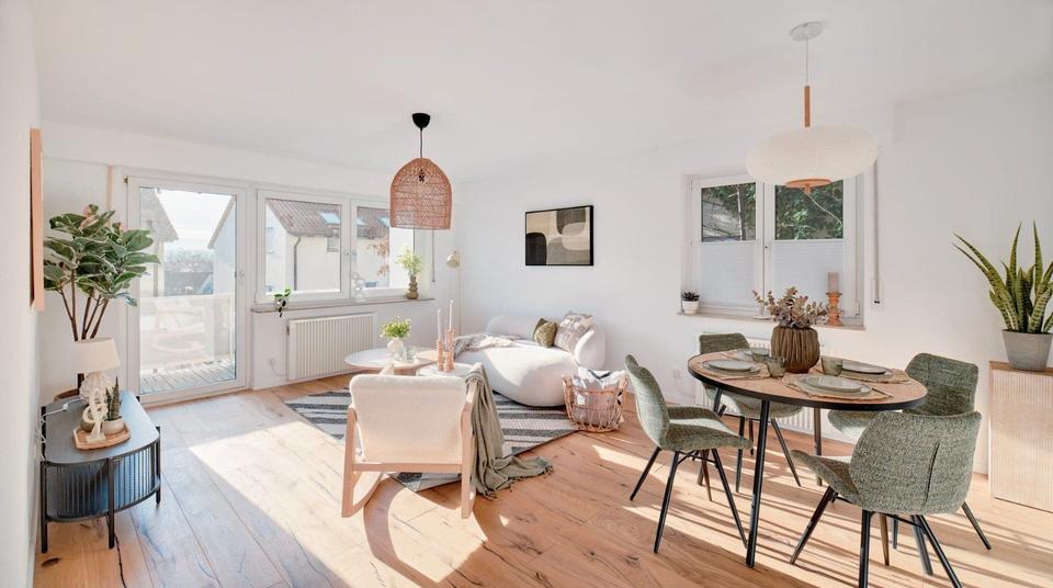 Etagenwohnung Rosenheim Aising - 3 Zimmer, 77 m&sup2;, 390.000&euro; | Angebot:26040522