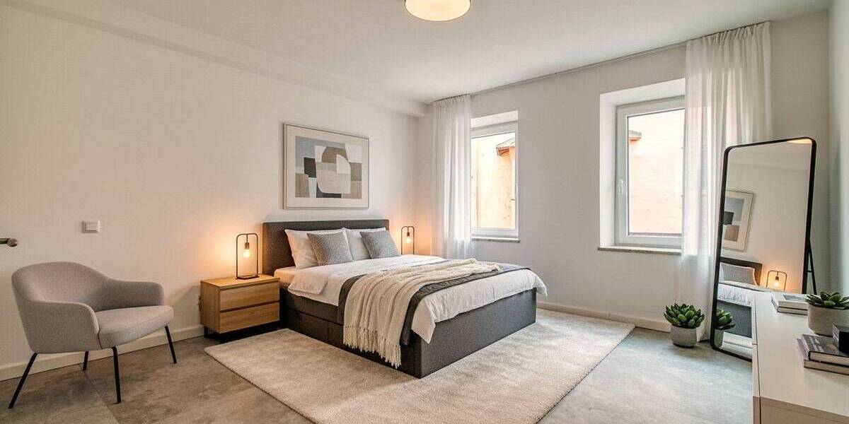 Etagenwohnung Rosenheim Innenstadt - 3 Zimmer, 98 m&sup2;, 549.000&euro; | Angebot:26017787