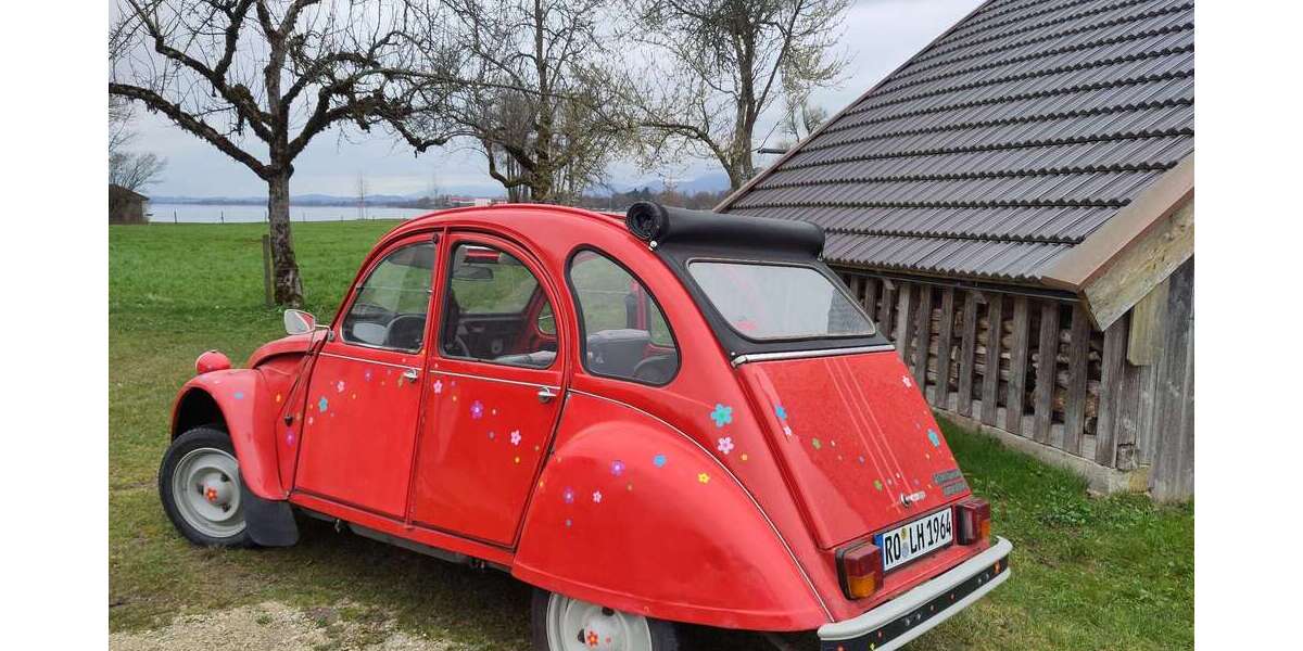 Citroen 2CV 60.600 km 9.500 &euro; Bernau A. Chiemsee 83233