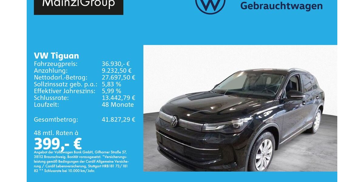 VW Tiguan 22.500 km 36.930 &euro; Feldkirchen/Westerham 83620
