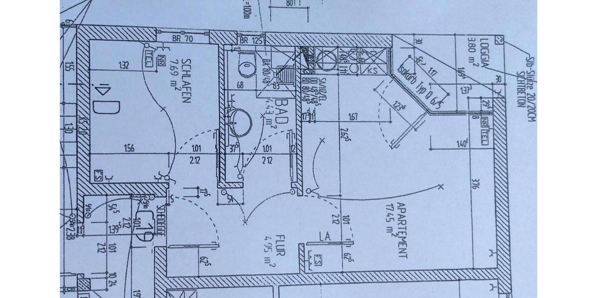 Etagenwohnung Wasserburg am Inn - 2 Zimmer, 38 m&sup2;, 250.000&euro; | Angebot:25606384