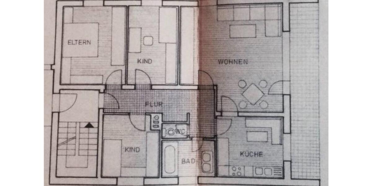 Etagenwohnung Steinhöring - 4 Zimmer, 106 m&sup2;, 1.500&euro; | Angebot:26612666