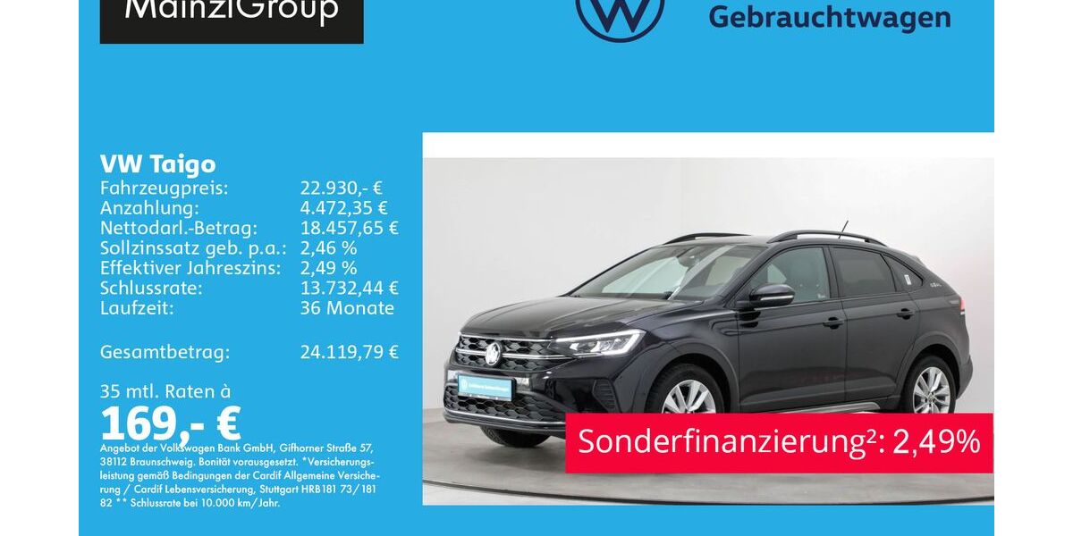 VW Taigo 24.800 km 22.930 &euro; Feldkirchen/Westerham 83620