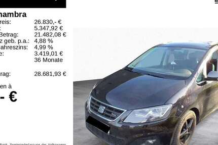 Seat Alhambra 65.083 km 26.830 &euro; Feldkirchen - Westerham 83620