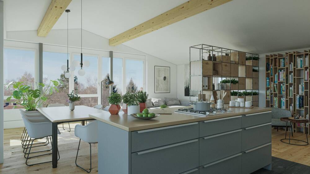 Etagenwohnung Bad Aibling - 3 Zimmer, 78 m&sup2;, 563.184&euro; | Angebot:25667608