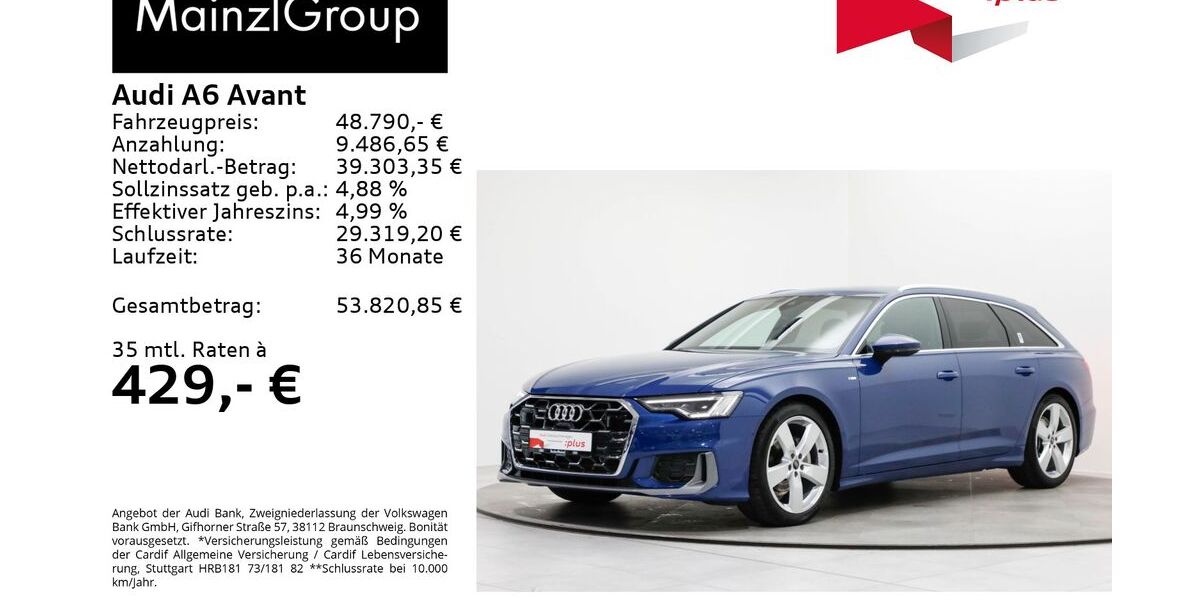 Audi A6 9.500 km 48.590 &euro; Feldkirchen/Westerham 83620