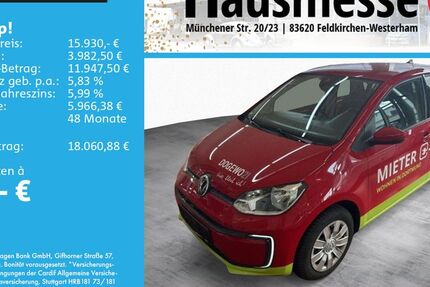 VW e-up! 5.300 km 15.930 &euro; Feldkirchen/Westerham 83620