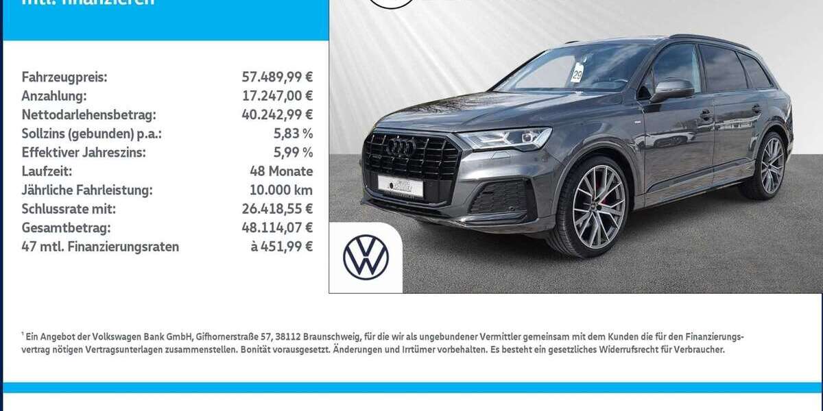 Audi Q7 56.808 km 57.490 &euro; Bad Aibling 83043