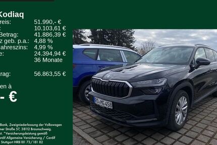 Skoda Kodiaq 5.500 km 51.990 &euro; Feldkirchen-Westerham 83620