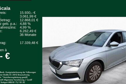 Skoda Scala 46.800 km 15.930 &euro; Feldkirchen/Westerham 83620