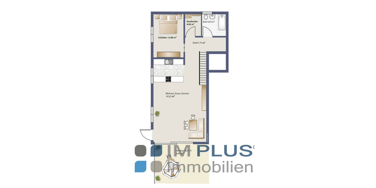 Etagenwohnung Rosenheim Happing - 4 Zimmer, 145 m&sup2;, 965.000&euro; | Angebot:25690691