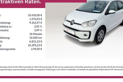 VW up! 81.400 km 10.920 &euro; Miesbach 83714
