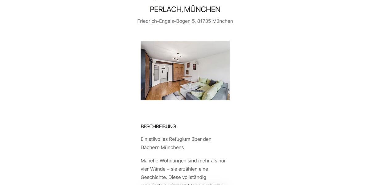 Etagenwohnung Feldkirchen-Westerham Westerham - 1 Zimmer, 350 m&sup2;, 1.500&euro; | Angebot:26424254