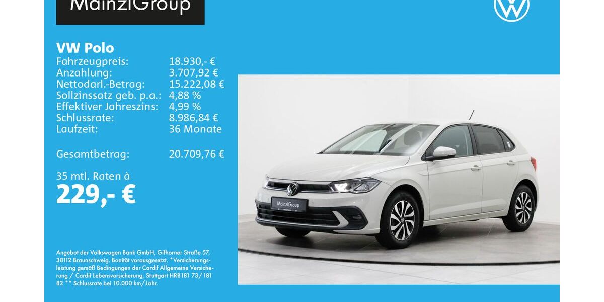 VW Polo 15.717 km 18.930 &euro; Feldkirchen/Westerham 83620