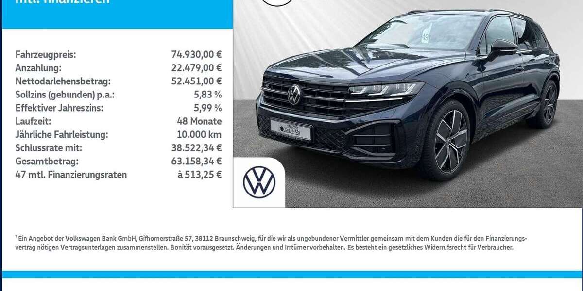 VW Touareg 10.990 km 74.930 &euro; Bad Aibling 83043