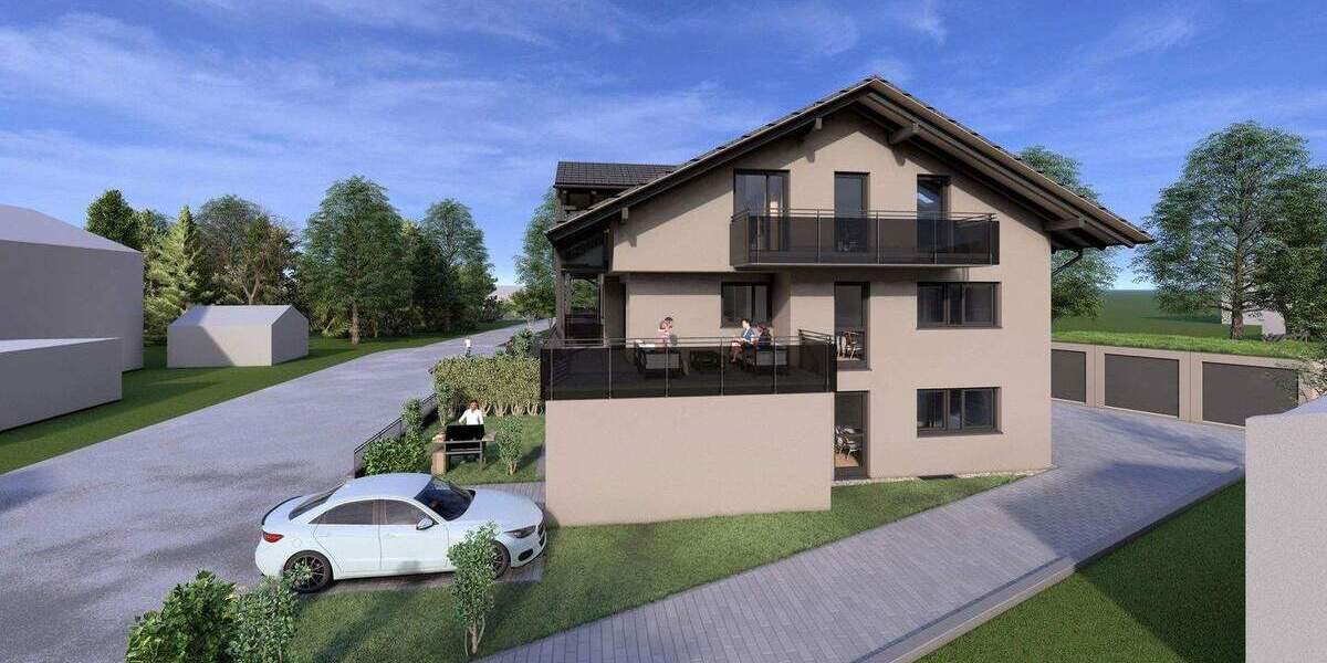 Terrassenwohnung Raubling Pfraundorf - 3 Zimmer, 90 m&sup2;, 589.000&euro; | Angebot:25781545