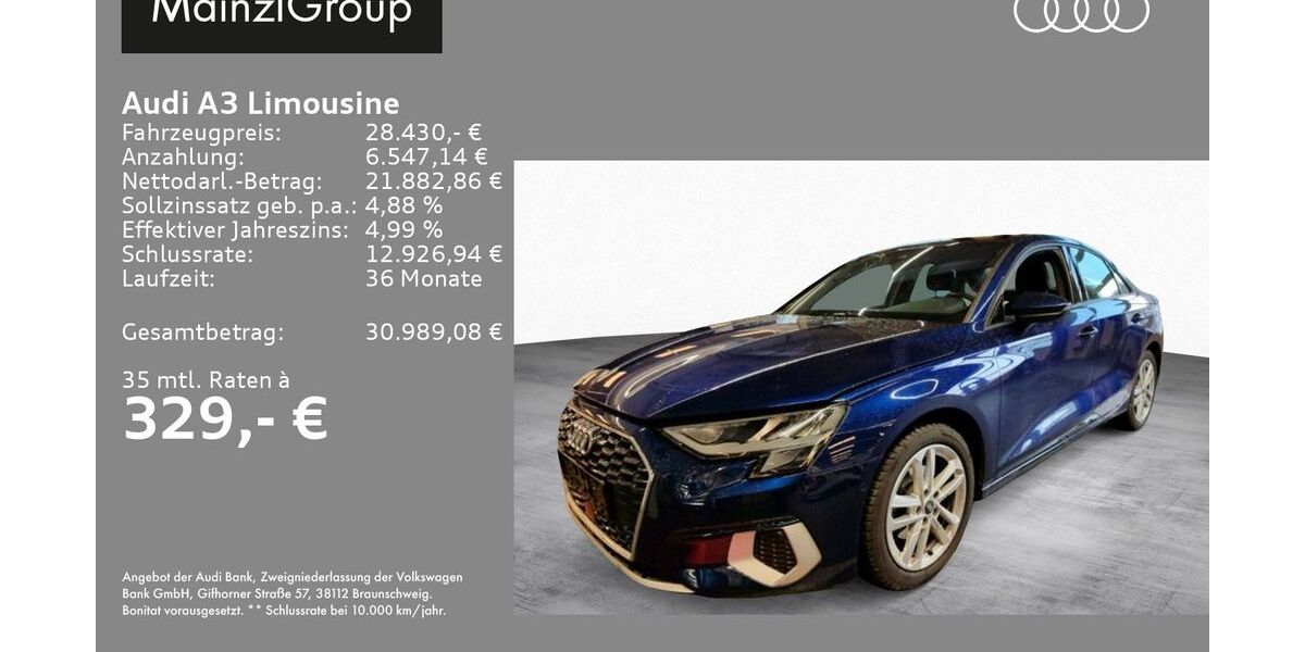 Audi A3 46.900 km 28.430 &euro; Feldkirchen/Westerham 83620