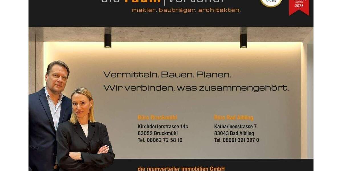 Etagenwohnung Bruckmühl - 3 Zimmer, 89 m&sup2;, 599.600&euro; | Angebot:25929730