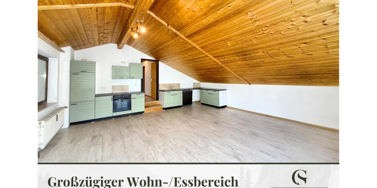 Dachgeschoßwohnung Oberaudorf - 2 Zimmer, 61 m&sup2;, 919&euro; | Angebot:26645460