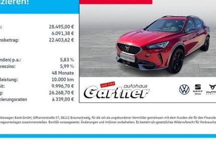 Cupra Formentor 47.126 km 28.495 &euro; Eiselfing 83549