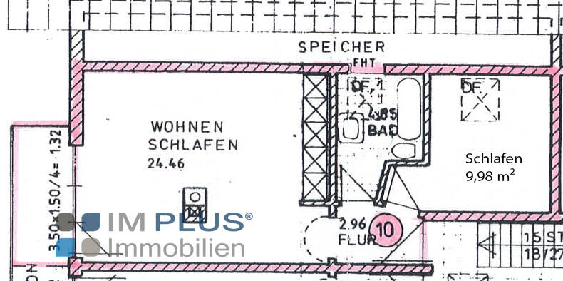 Etagenwohnung Raubling - 2 Zimmer, 44 m&sup2;, 259.000&euro; | Angebot:26570846