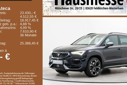 Cupra Ateca 116.517 km 23.430 &euro; Feldkirchen/Westerham 83620