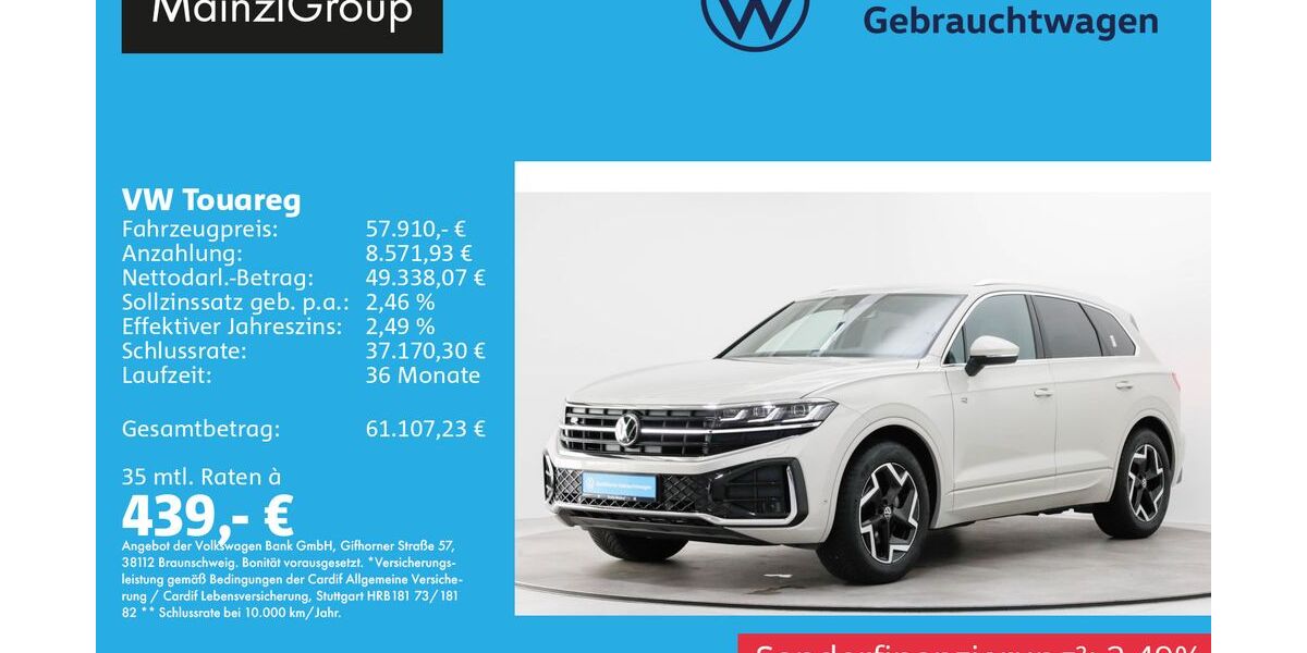VW Touareg 23.600 km 57.910 &euro; Feldkirchen/Westerham 83620