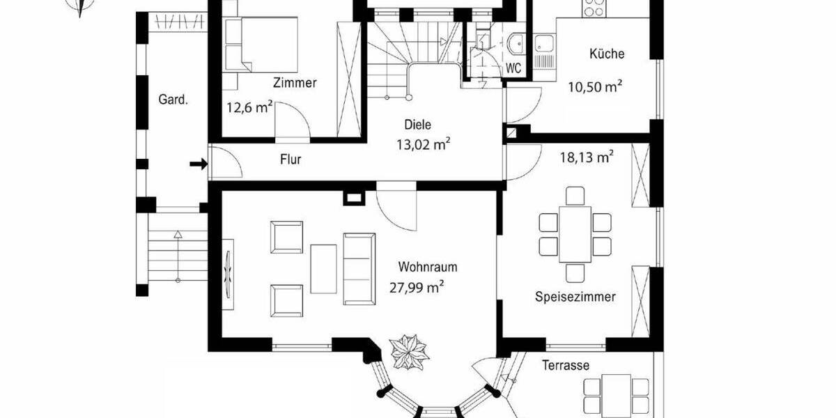 Einfamilienhaus Kirchseeon - 9 Zimmer, 195 m&sup2;, 1.600.000&euro; | Angebot:26683181