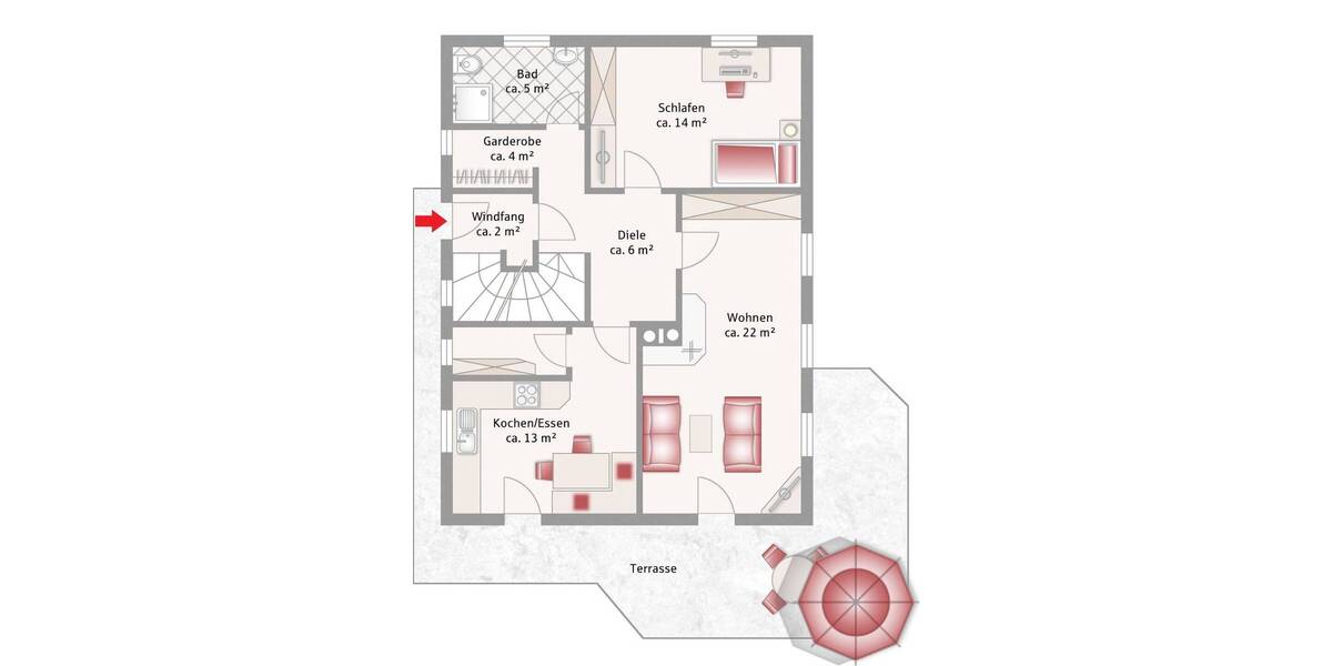 Bauernhaus, Landhaus Samerberg Schadhub - 1 Zimmer, 360 m&sup2;, 825.000&euro; | Angebot:26751361