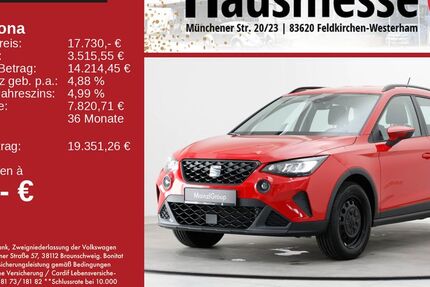 Seat Arona 17.560 km 17.730 &euro; Feldkirchen/Westerham 83620