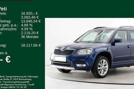 Skoda Yeti 106.846 km 16.930 &euro; Feldkirchen/Westerham 83620