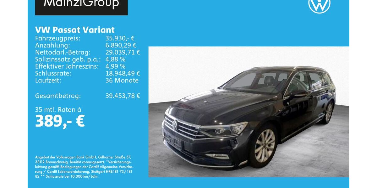 VW Passat Variant 39.570 km 35.930 &euro; Feldkirchen/Westerham 83620