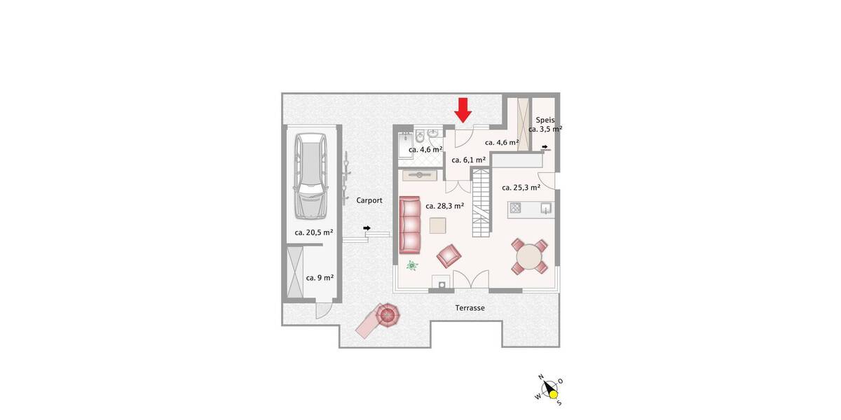 Einfamilienhaus Rosenheim Pang - 5 Zimmer, 160 m&sup2;, 1.269.000&euro; | Angebot:26015581