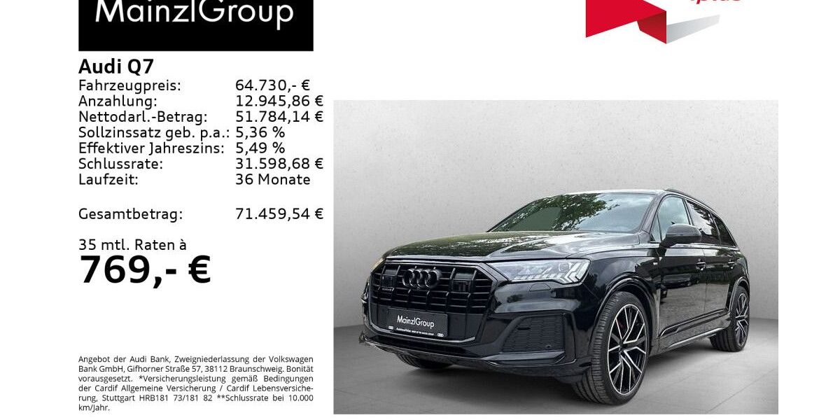 Audi Q7 64.210 km 64.730 &euro; Feldkirchen/Westerham 83620