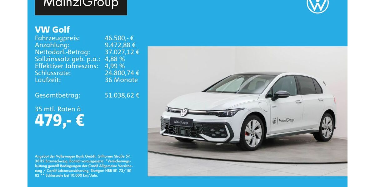 VW Golf 5.000 km 46.500 &euro; Feldkirchen-Westerham 83620