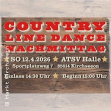 Country & Line Dance Nachmittag 12.04.2026 ATSV-Halle