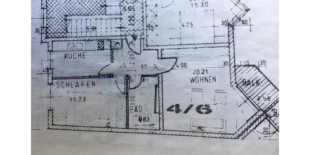 Etagenwohnung Rosenheim Egarten - 2 Zimmer, 50 m&sup2;, 249.000&euro; | Angebot:16603597