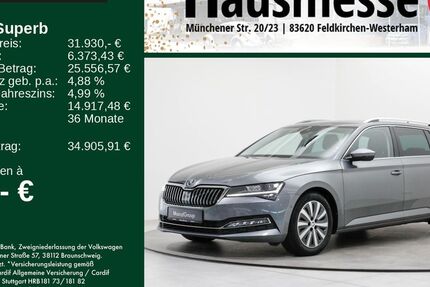 Skoda Superb 35.500 km 31.930 &euro; Feldkirchen/Westerham 83620