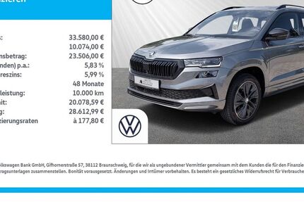 Skoda Karoq 17.990 km 33.580 &euro; Bad Aibling 83043
