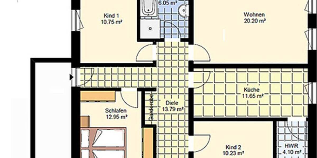Etagenwohnung Grassau Reifing - 4 Zimmer, 92 m&sup2;, 183.000&euro; | Angebot:26170886