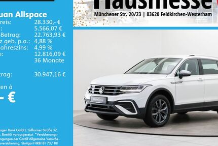 VW Tiguan Allspace 121.787 km 28.330 &euro; Feldkirchen/Westerham 83620