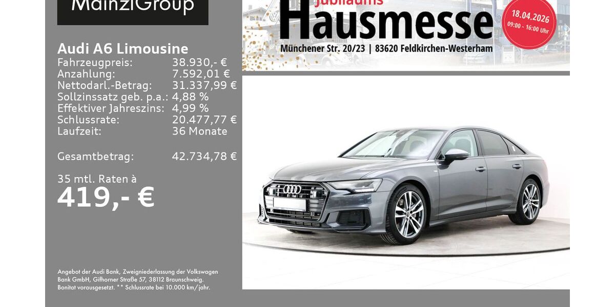 Audi A6 38.900 km 38.930 &euro; Feldkirchen/Westerham 83620
