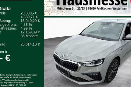 Skoda Scala 13.639 km 23.330 &euro; Feldkirchen/Westerham 83620