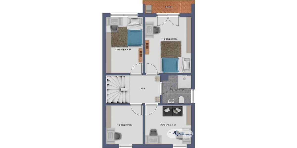 Doppelhaushälfte Edling - 6 Zimmer, 145 m&sup2;, 618.000&euro; | Angebot:25820001