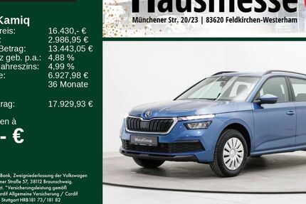 Skoda Kamiq 39.620 km 16.430 &euro; Feldkirchen/Westerham 83620