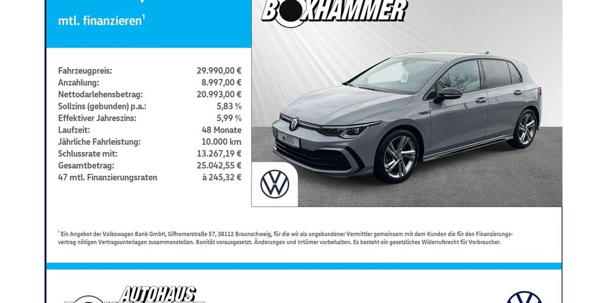 VW Golf 38.271 km 29.990 &euro; Bad Aibling 83043